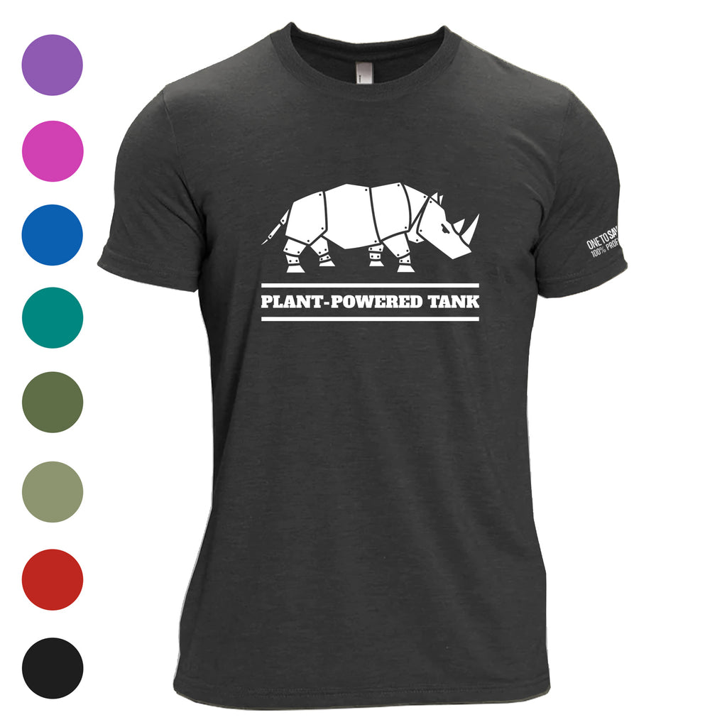 Plant-Powered Tank  Tri-Blend T-Shirt - Available in 9 Colors