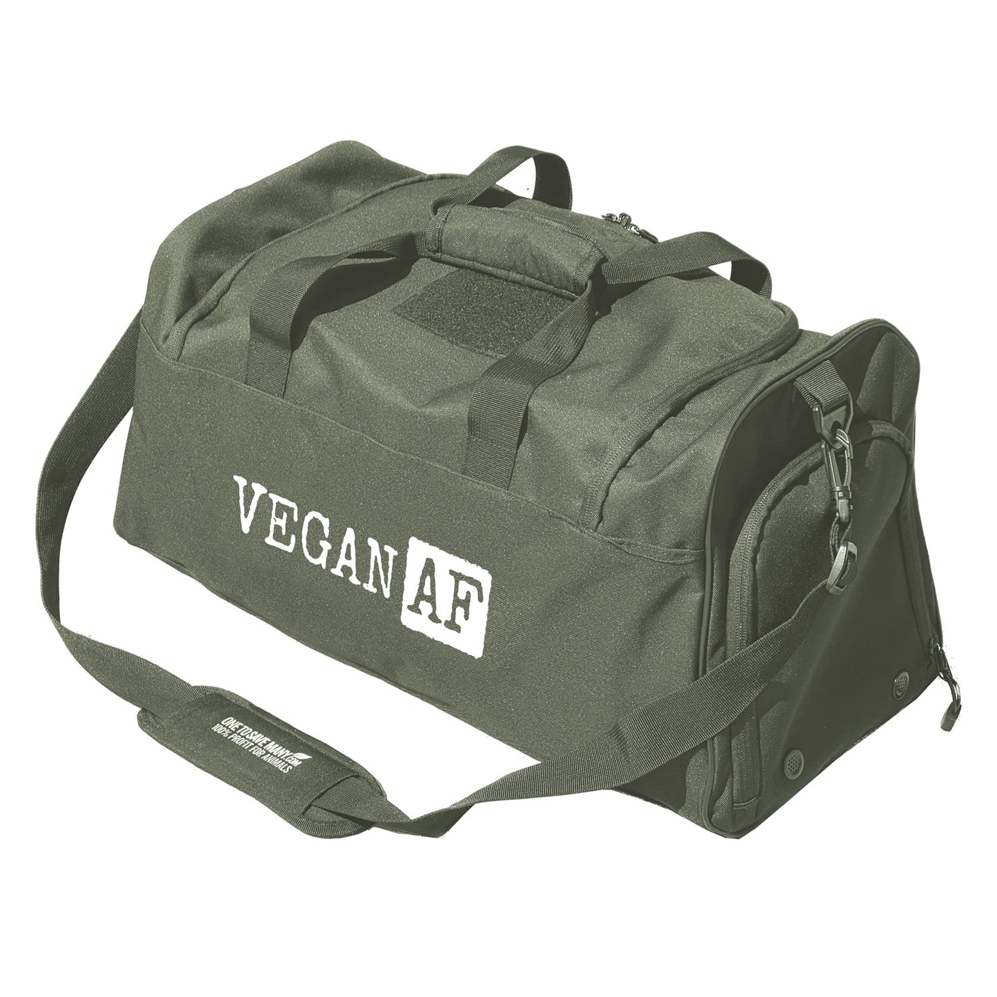 Vegan AF Gym Bag w/ Separate Shoe Storage - 3 Colors