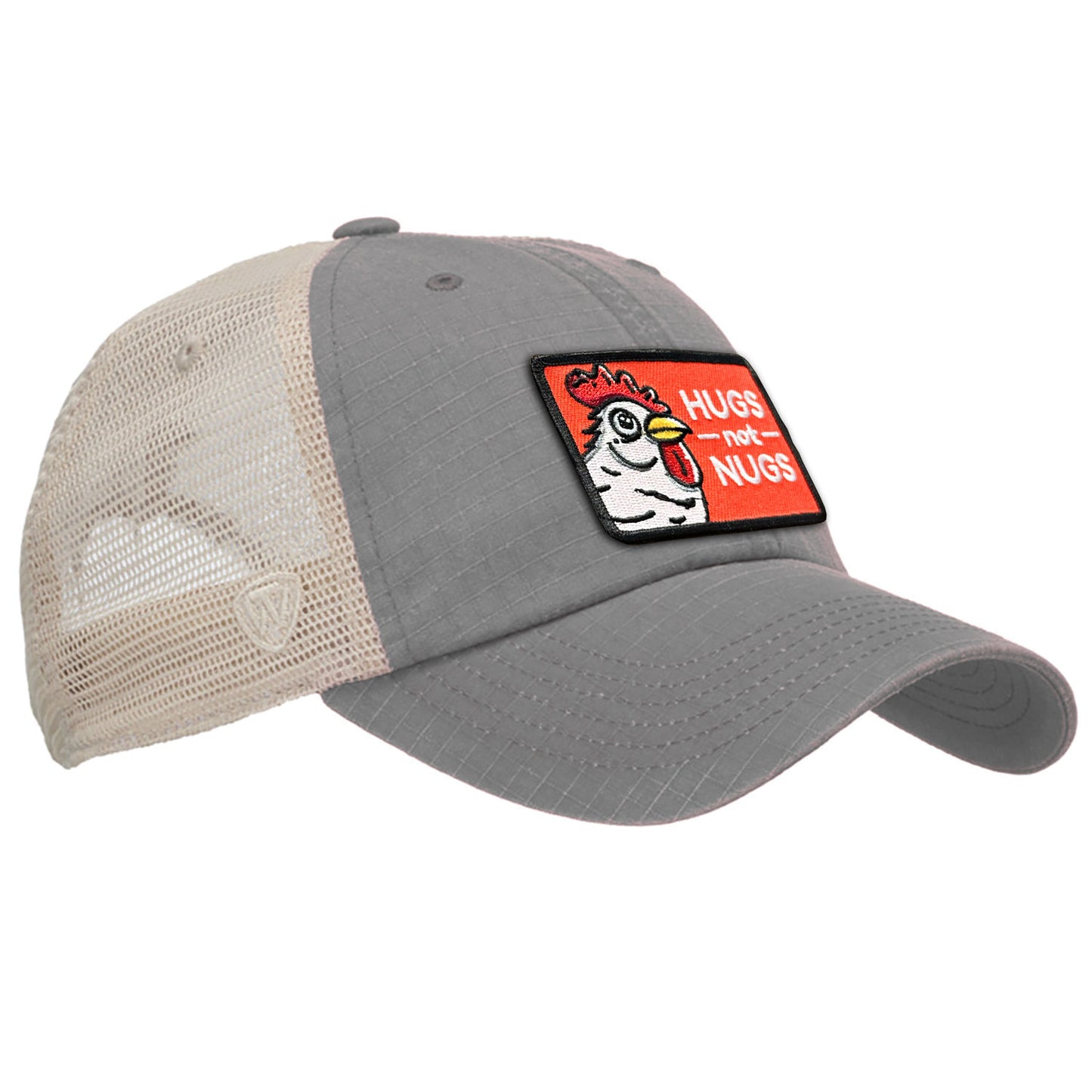 Hugs Not Nugs Snap-Back Vintage Trucker Hat - Available in 5 Colors!