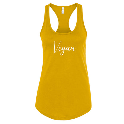 Ladies VEGAN Racerback Tank - 100% for Charity!