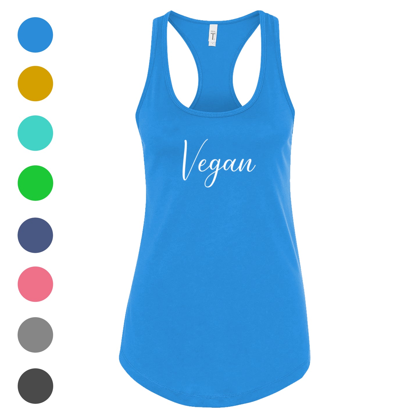 Ladies VEGAN Racerback Tank - 100% for Charity!