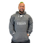 Bodybuilding Vegan Unisex Sport Lace Hooded Sweatshirt - 100% for Charity!