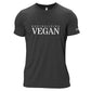 Bodybuilding Vegan Unisex Tri-Blend Black T-Shirt - 100% for Charity!
