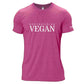 Bodybuilding Vegan Unisex Tri-Blend Berry T-Shirt - 100% for Charity!