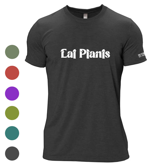 Eat Plants Unisex Tri-Blend T-Shirt - 100% for Charity!