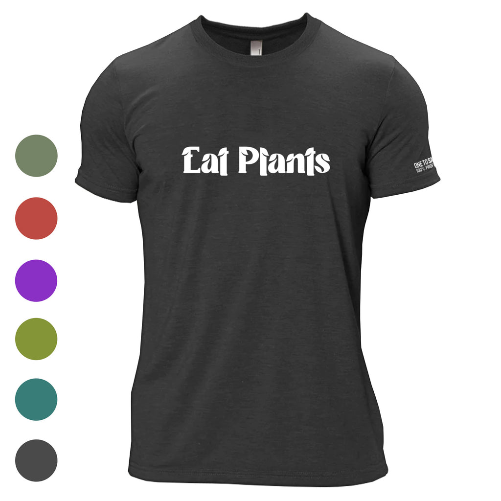 Eat Plants Unisex Tri-Blend T-Shirt