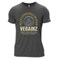 Unisex VEGAN ATHLETIC CLUB Tri-Blend Black T-Shirt - 100% for Charity!
