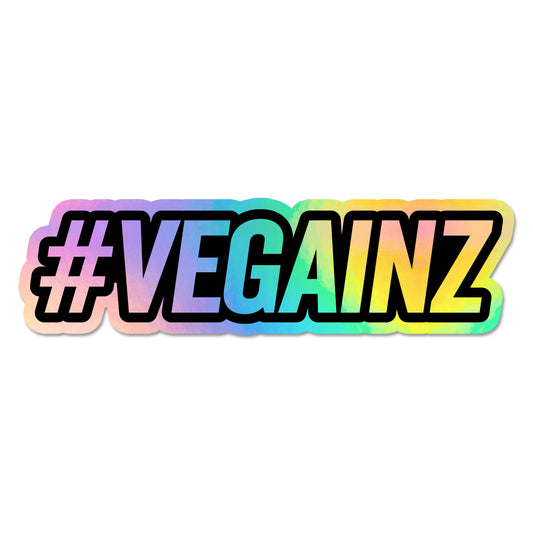 #VEGAINZ Holographic Sticker - Free Shipping